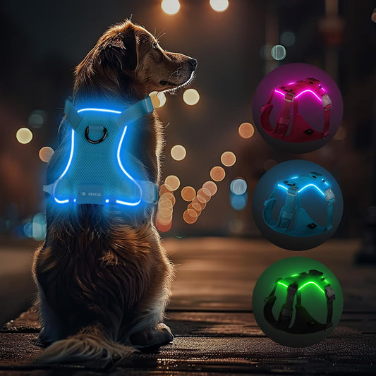 LED Dog Harness